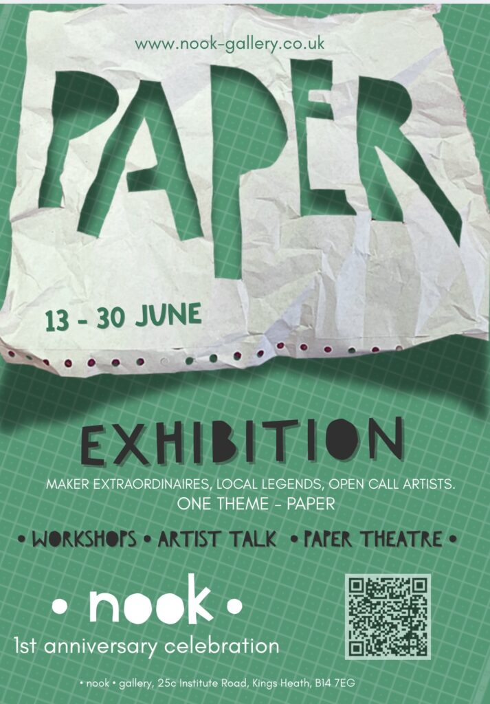 Art, Craft, and Creativity Unfold at •nook•'s PAPER Exhibition