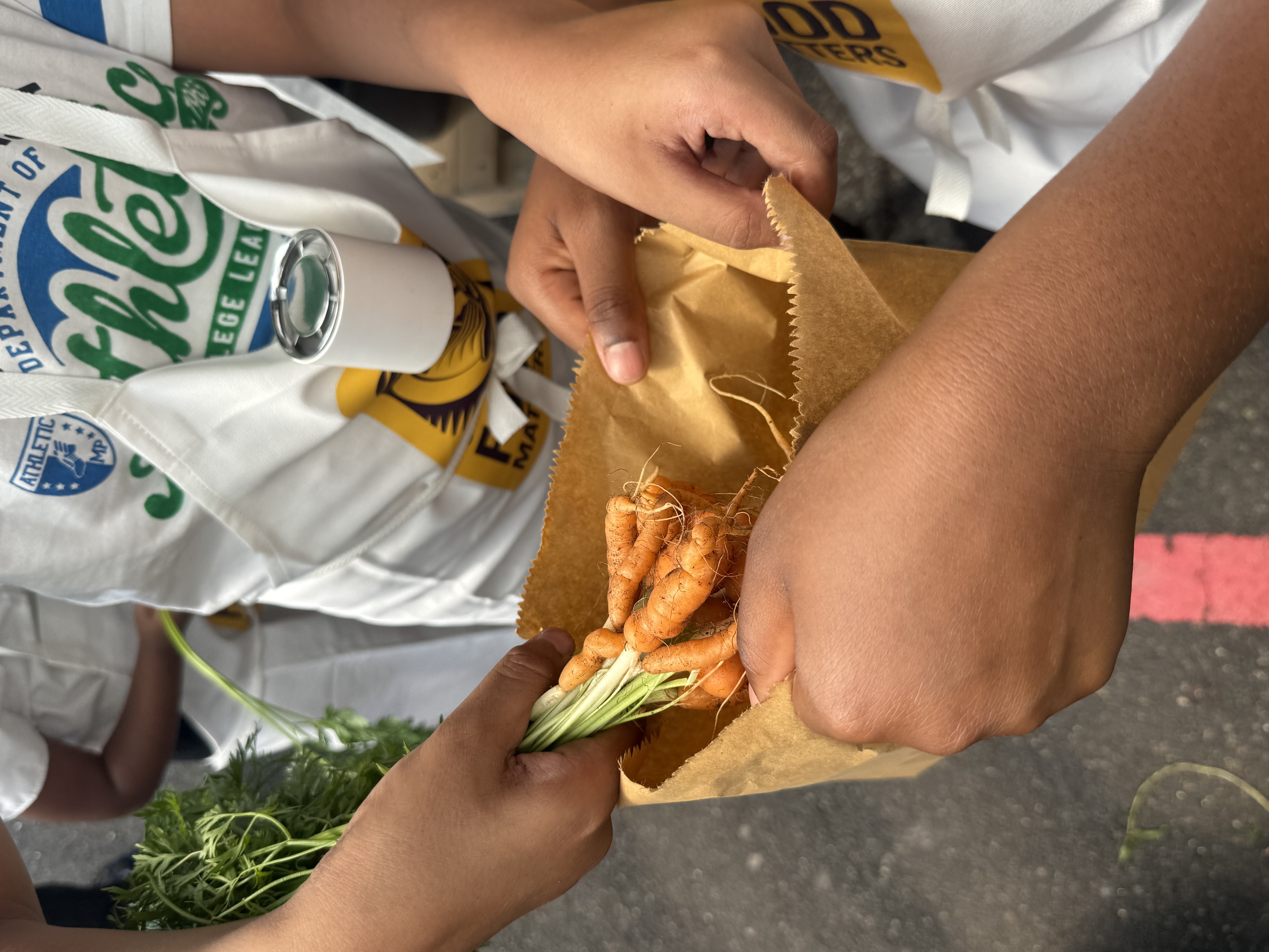 Birmingham Schoolchildren Sell Home-Grown Produce at Bullring Open Market