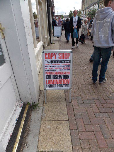 Consett Copy Shop