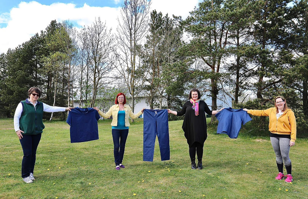 6. MINT PPE - During the first lockdown some of the MINT business club members, based on the number one industrial state, decided to Skill share to produce scrubs for NHS workers. (Image: Debbie Todd)