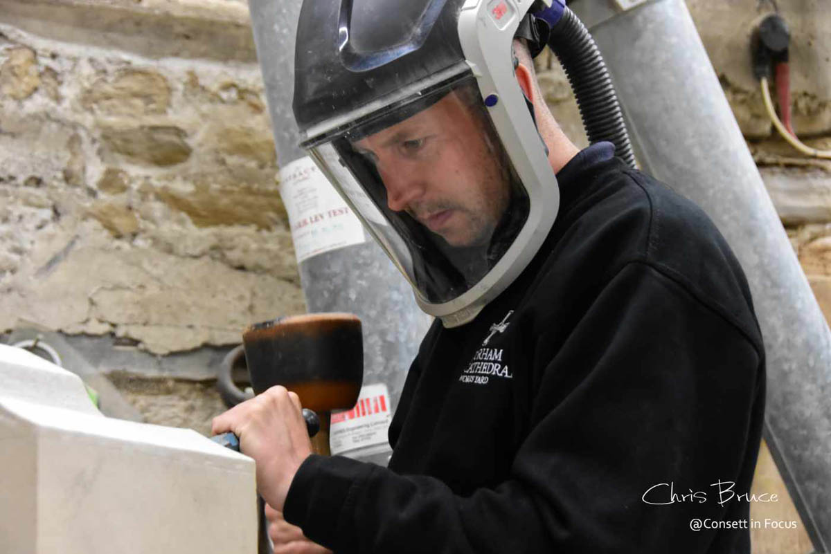 Discover the story of Gary Holiday, a skilled stonemason dedicated to preserving the historic beauty of Durham Cathedral. 