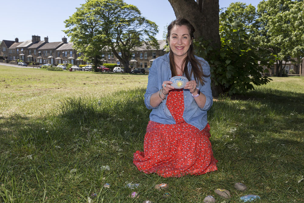 Consett Coronavirus 4. Painted pebbles – After the rainbows came the painted stones, a novel but very popular way to keep a smile on everyone’s face. Helen is a highly creative person who painted and hid stones in her neighbourhood for people to find. I was never lucky enough to find one but I am sure everyone who found one loved it and kept it for themselves. (Image: George Ledger) (Photo by George Ledger Photography)