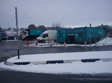 Broomsdene household waste recycling centre
