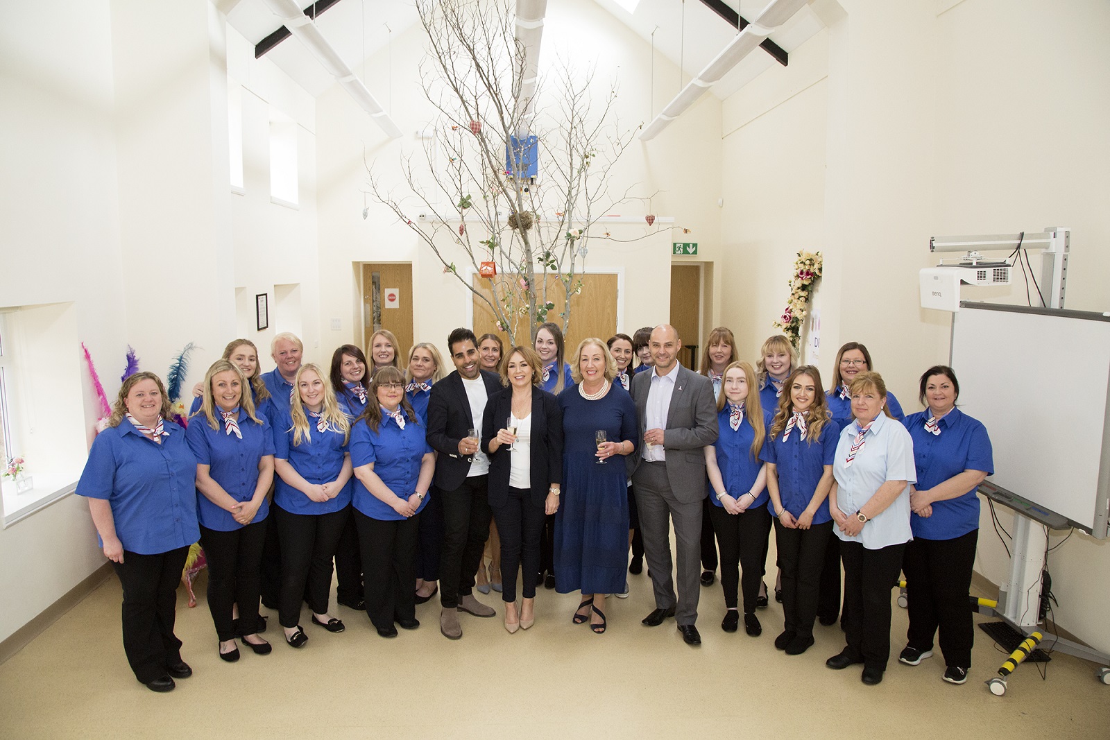 Staff at Shotley Bridge Nursery School 