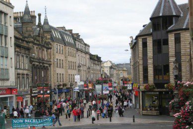 high street