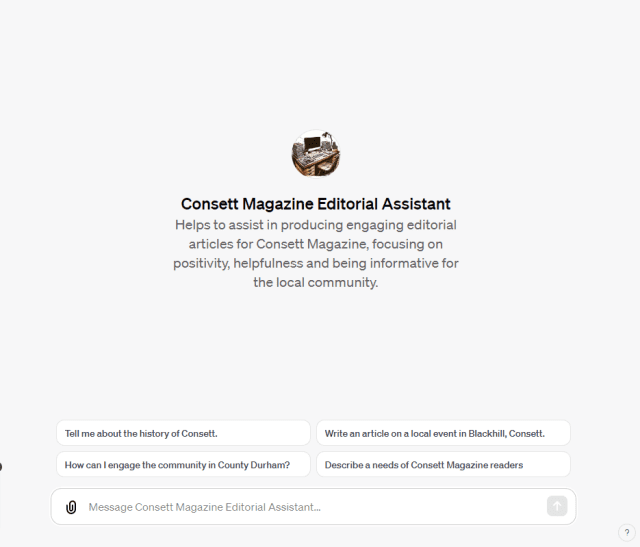 Designed as an internal system to bolster the magazine’s production operations, this Editorial Assistant is not just a tool; it’s a digital companion that is reshaping how the Consett Magazine team curates content. With its implementation, the team is experiencing a transformation in the editorial process, making it more streamlined, efficient, and responsive to the community's heartbeat.