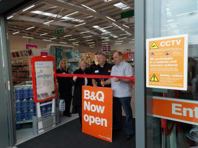 B&Q Consett Opening 2