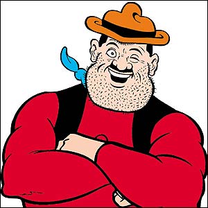 The Dandy star Desperate Dan