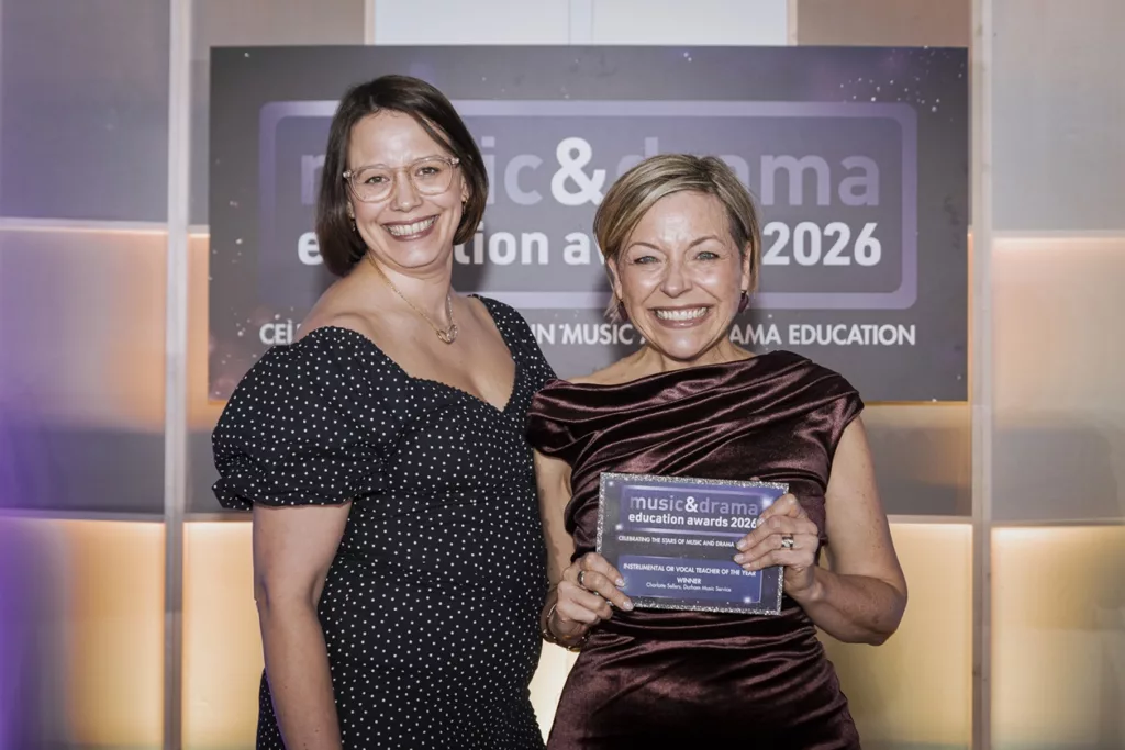 County Durham Music Teacher Wins National Award for Outstanding Impact