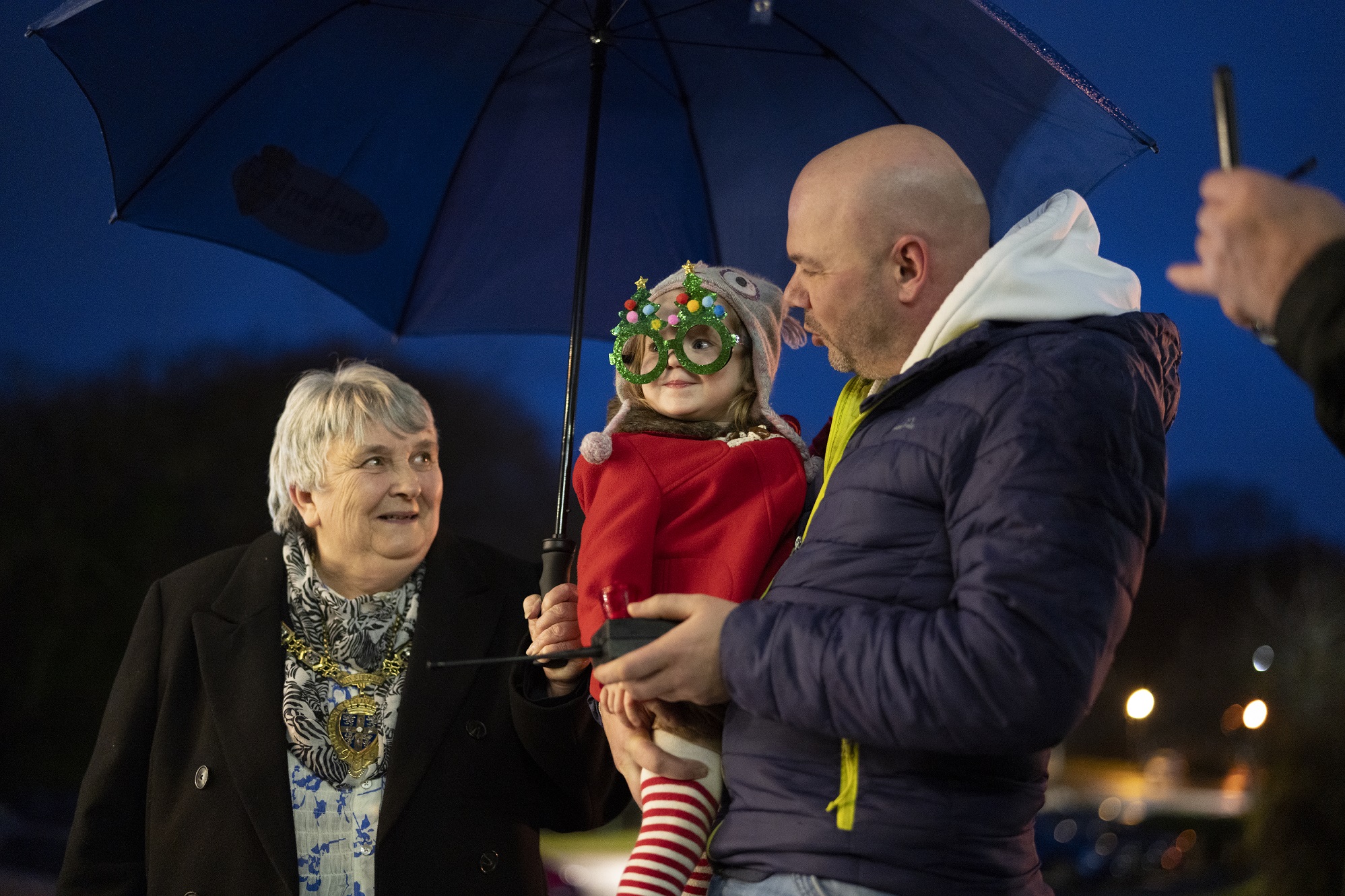 From Hospital to Festive Joy: Bea's Inspiring Christmas Tree Lighting