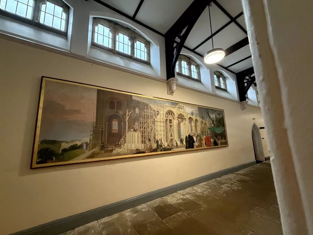 Durham County Hall Artwork Relocated to Ushaw for Public Display