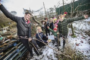 Escomb Primary gardening club