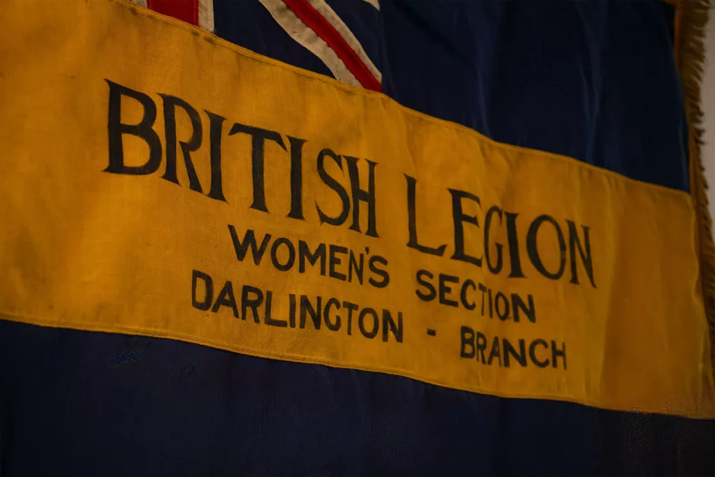 Restored British Legion Standards Go on Show 80 Years After VE Day Victory