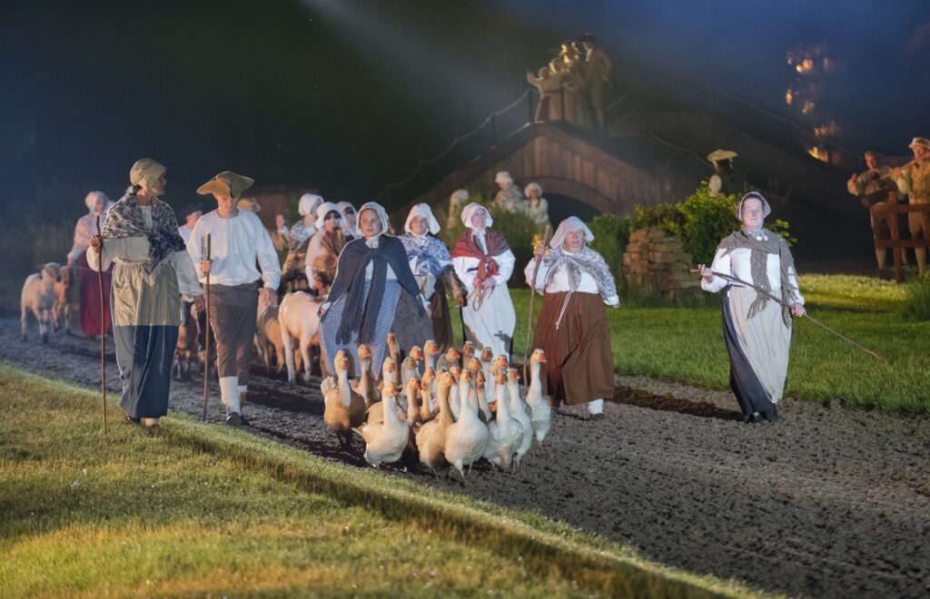 Geese Steal the Show at Kynren's 2024 Summer Season
