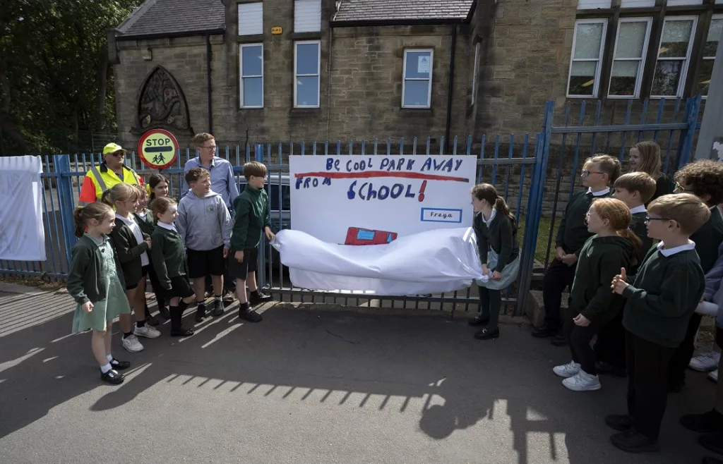 ‘Be Cool, Park Away from School’: County Durham Pupils Take a Stand on Road Safety