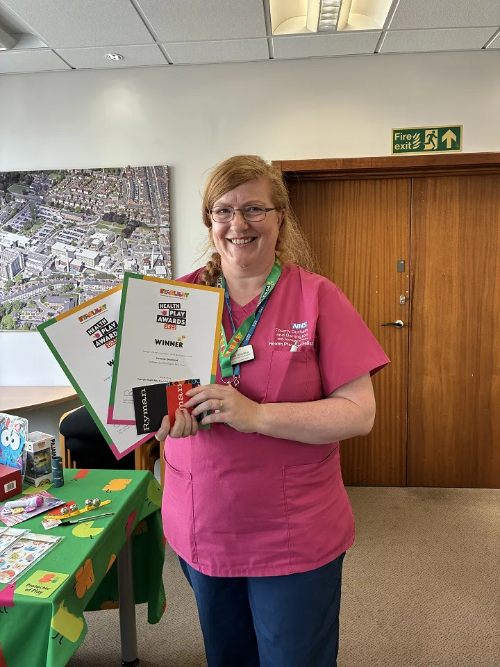 County Durham Specialist Wins National Award for Transforming Children's Care Through Play