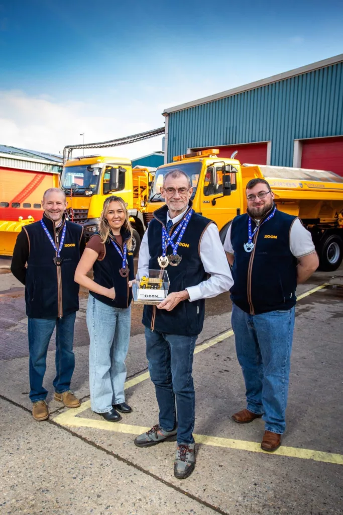 County Durham’s Gary Lawson Honoured as First Gritter Driver of the Year
