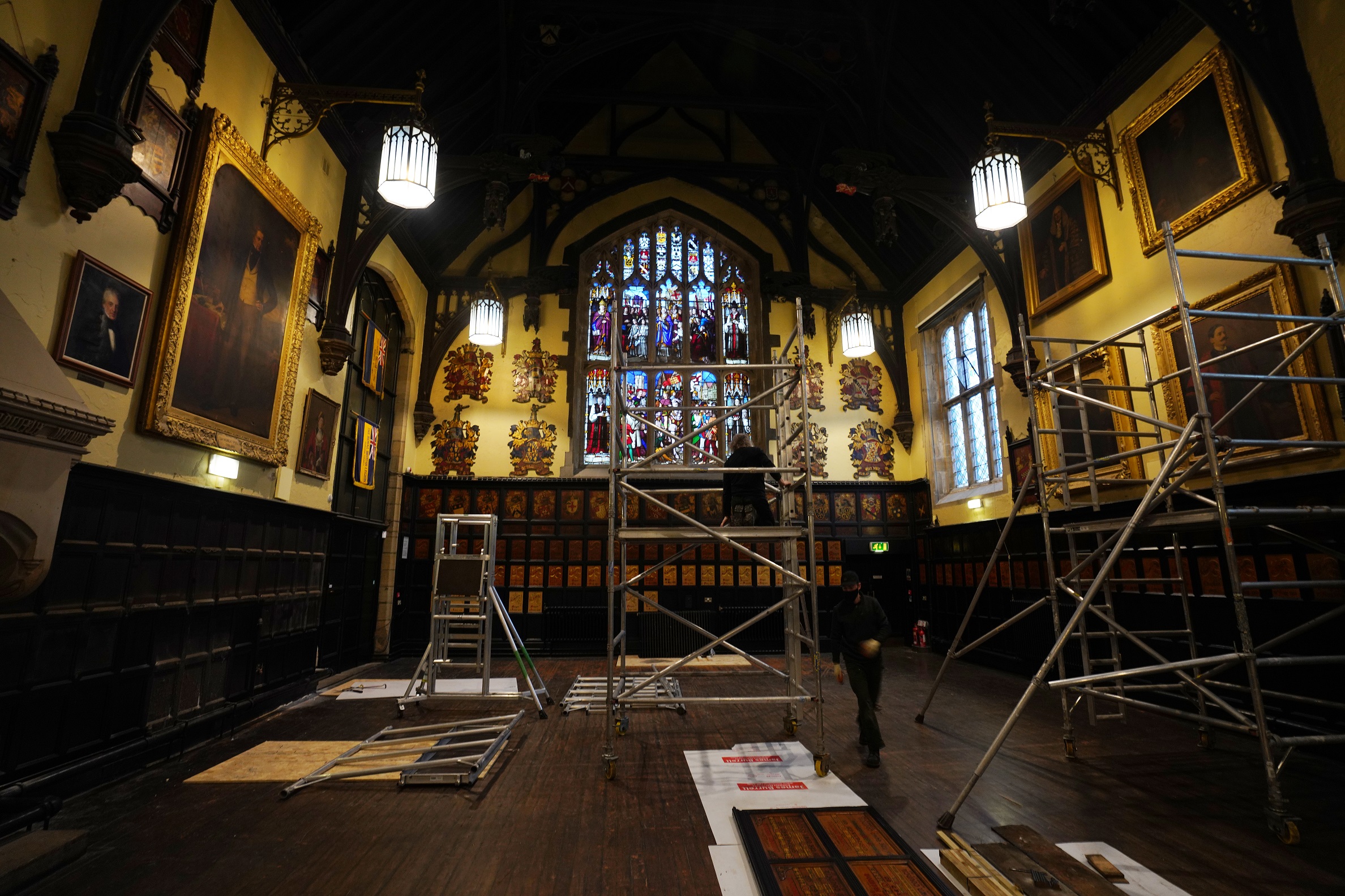 Work Being Undertaken At Durham Town Hall To Preserve Its History