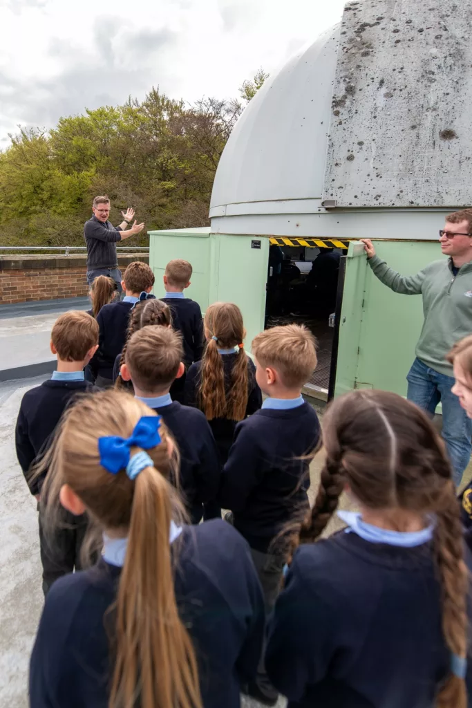 County Durham Pupils Send Messages into Space Using Laser Technology