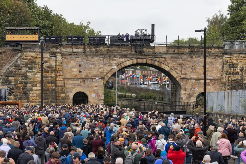 The Duke of Edinburgh Joins 200th Anniversary Celebrations of the Stockton & Darlington Railway