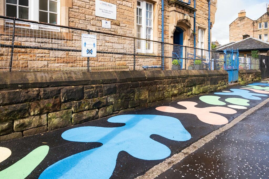 Celebrating Safer Streets: Dalry Primary School Unveils New School Zone
