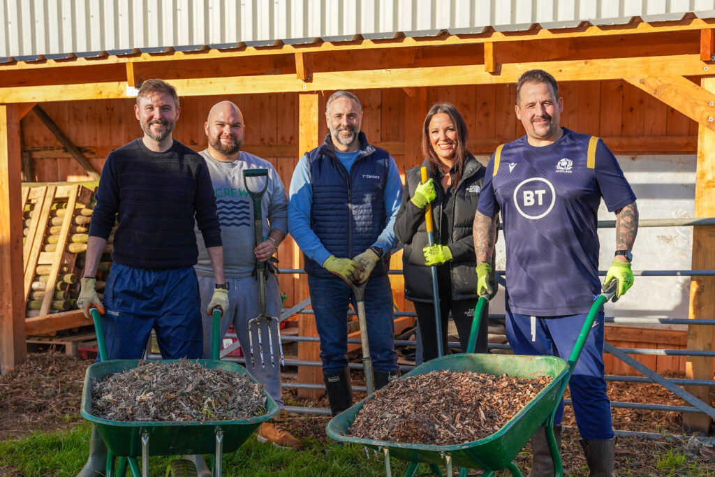 Dandara Team Supports Cyrenians' Green Skills Centre in Fight Against Homelessness
