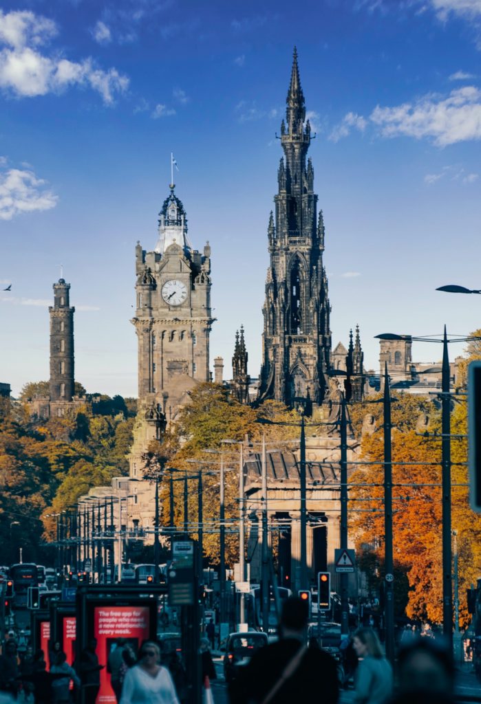 Edinburgh Princes Street - Photo by Vijit Bagh from Pexels