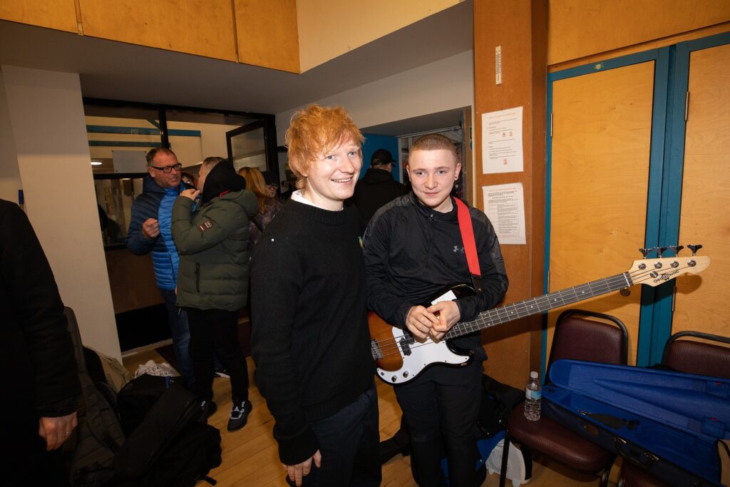 Ed Sheeran Launches Music Foundation with Surprise Visit to Edinburgh Youth Initiative
