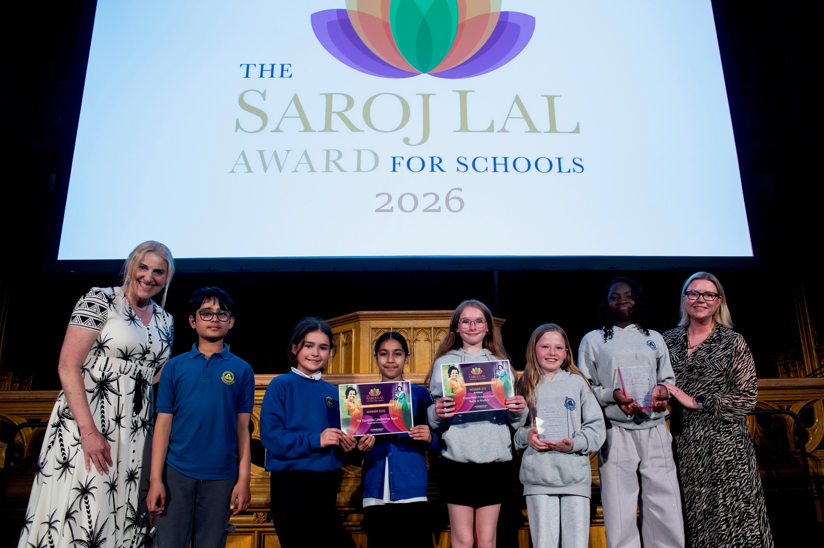 Edinburgh Pupils Honoured at Fourth Annual Saroj Lal Awards