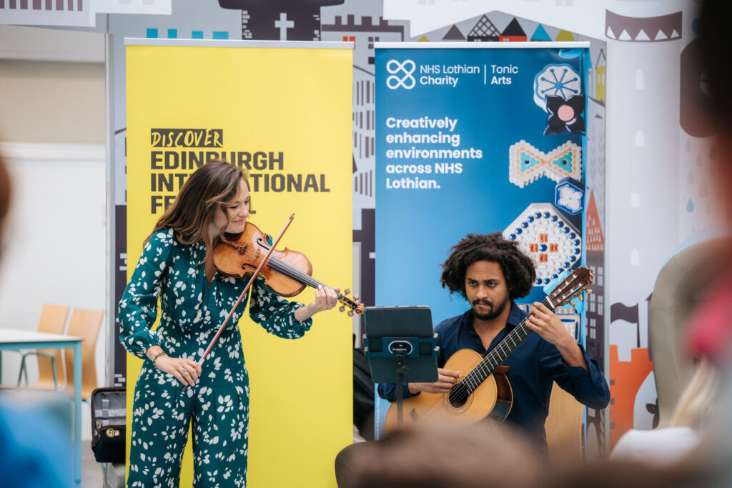 Nicola Benedetti Brings the Edinburgh International Festival to NHS Spaces with Heartfelt Performance
