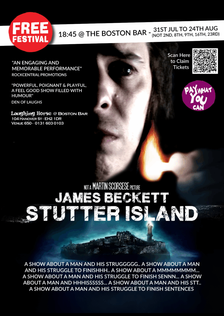 James Beckett: Stutter Island – Stand-Up with a Stammer and a Smile