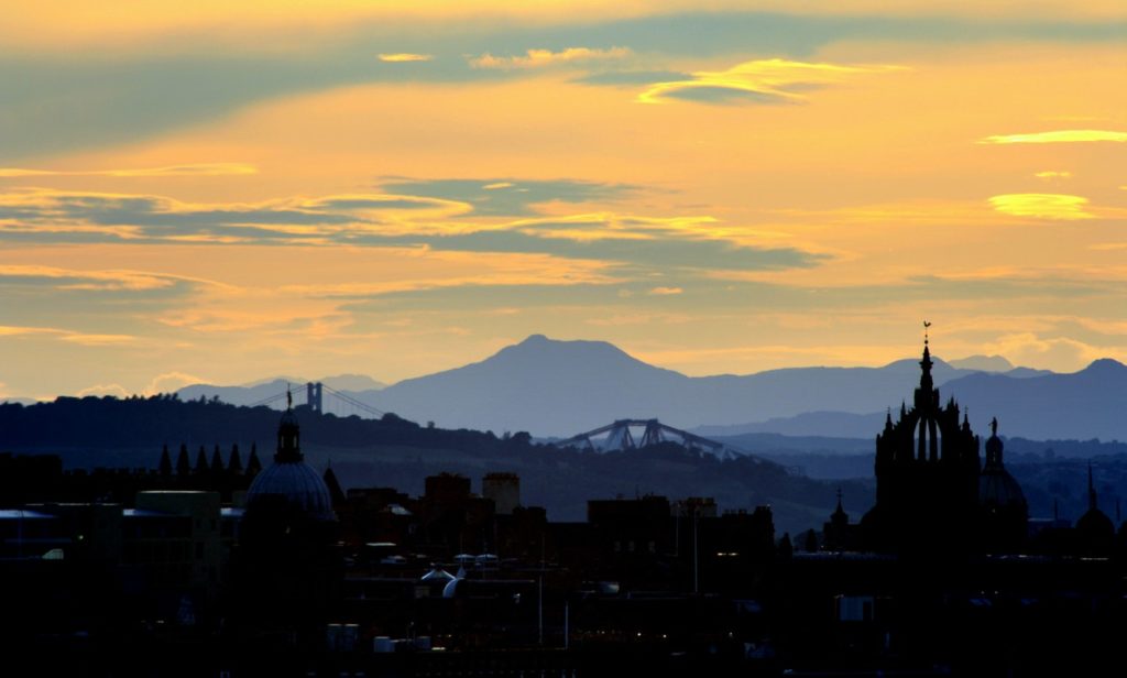 Edinburgh, Scotland, Sunset by David McEachan from Pexels