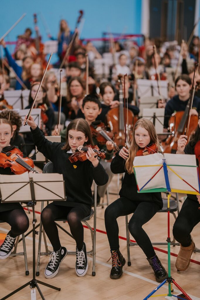 Over 400 Young Edinburgh Musicians Join Benedetti Foundation for Unforgettable Strings Day