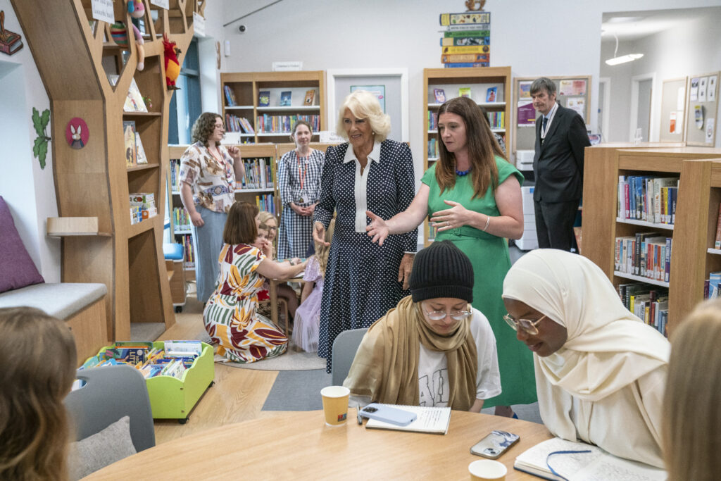 Her Majesty The Queen Opens Ratho Hub Library as Edinburgh Book Festival Launches Major Community Programme