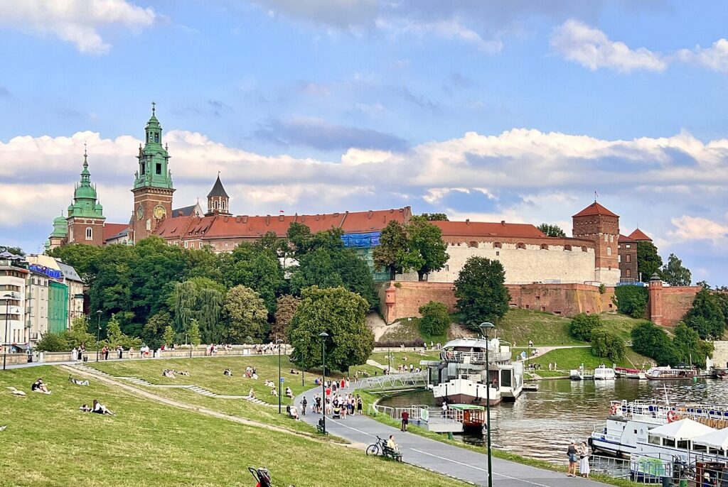 Bulwar Czerwieński, Gastro Miasto Krakow festival location - credit: Kgbo, CC BY-SA 4.0