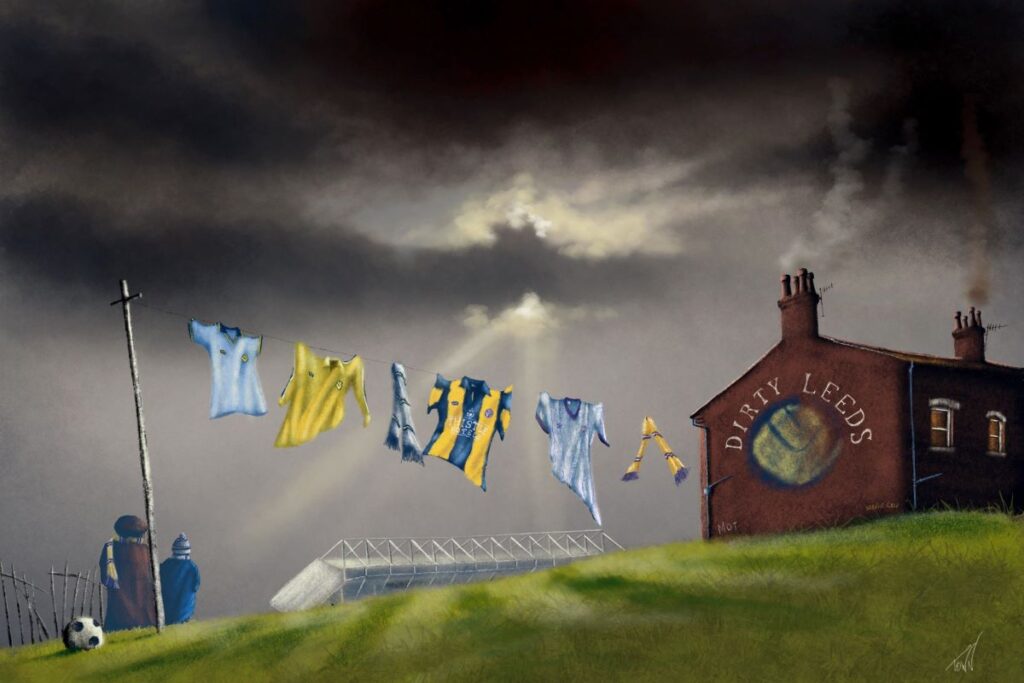Elland Road Takes Centre Stage in Paul Town’s Celebration of Football Grounds