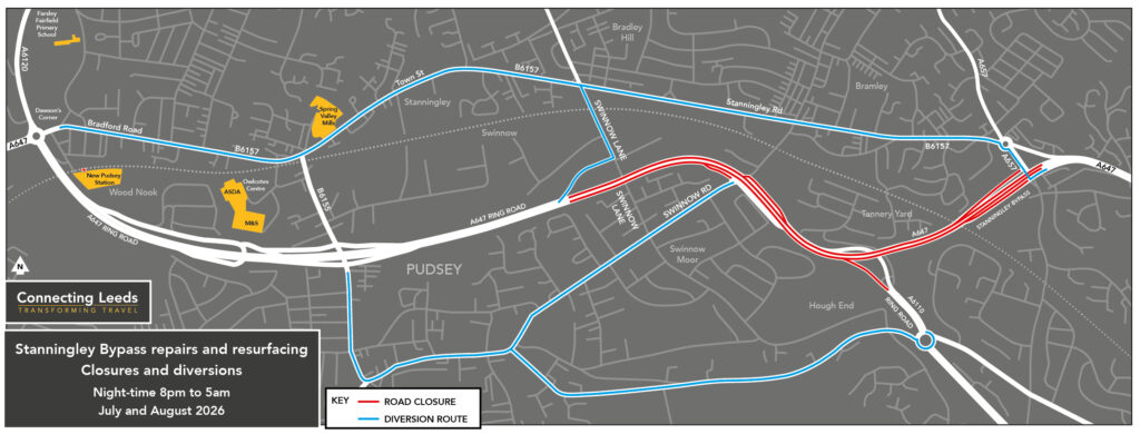 Leeds Drivers Warned Of Delays During Essential Bypass Repairs