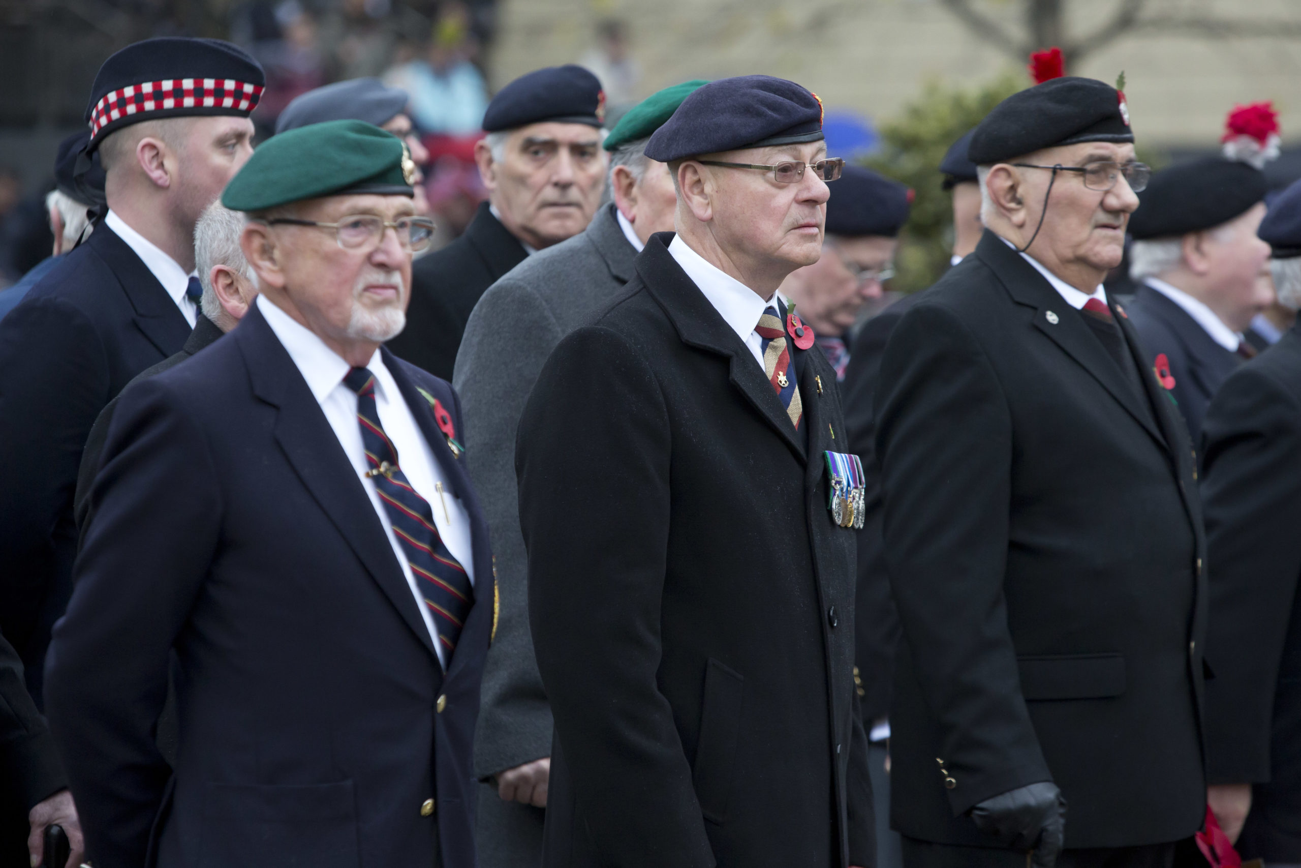 Covid-Safe Remembrance Sunday Parade In Newcastle