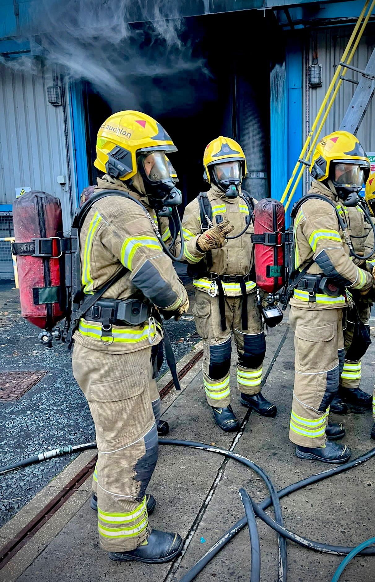 A date to remember for this firefighter
