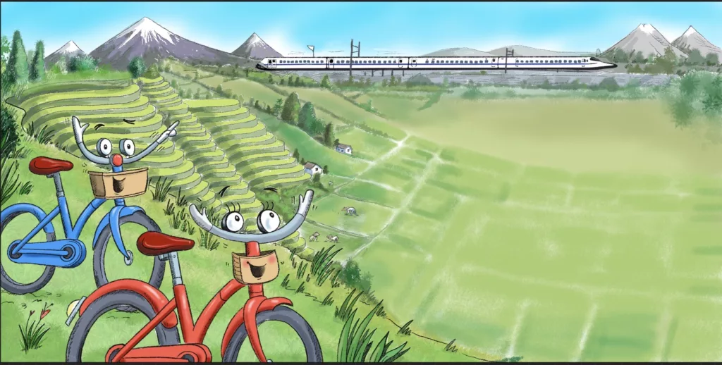 Newcastle mum turns Japanese cycling adventure into children’s book