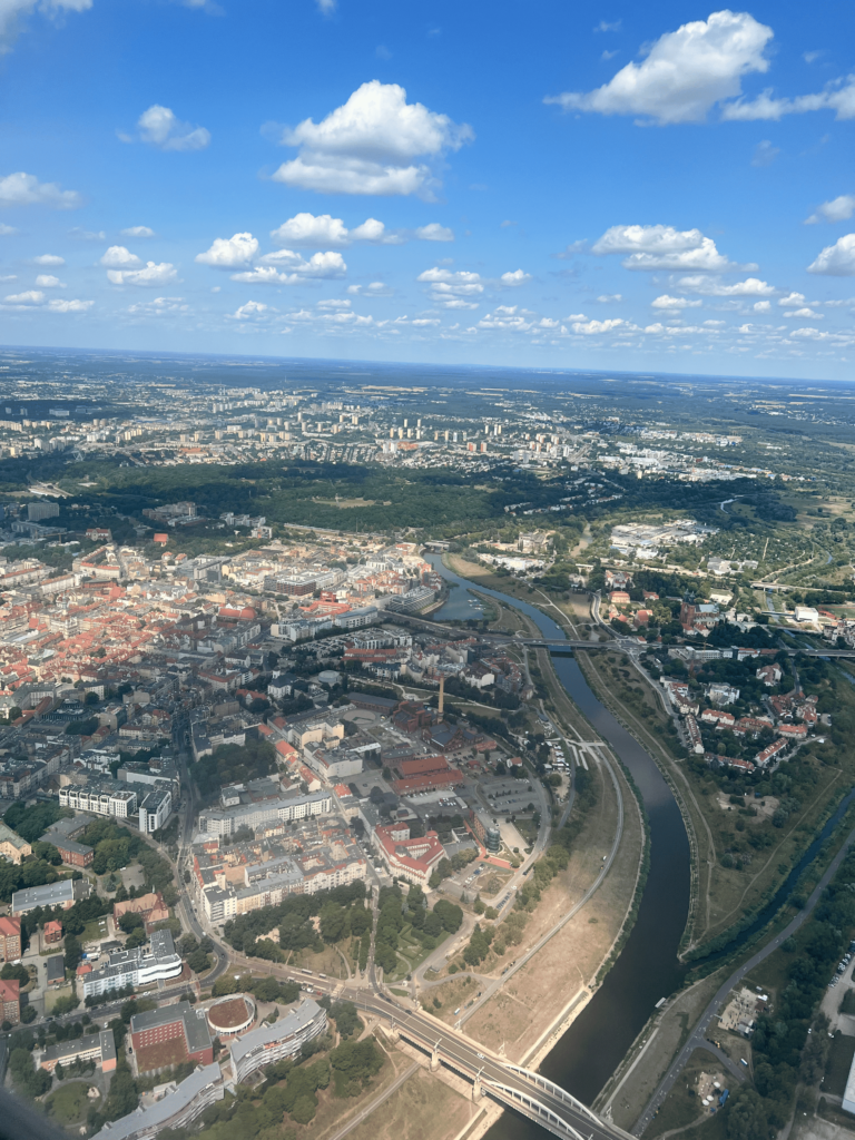 Poznan from Above WARTA