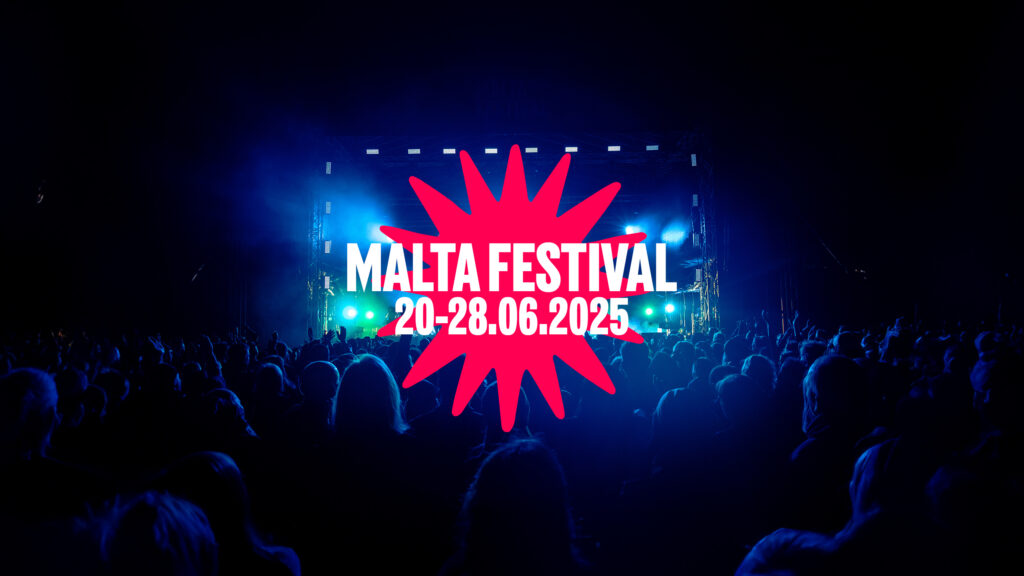 Official poster for Malta Festival 2025.
