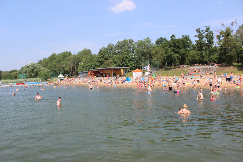 Sandy Beach at the Lusowo Lake - OSIR