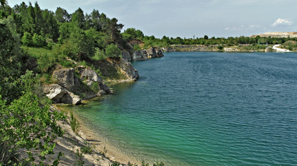 Azure Lake in Piechcin
