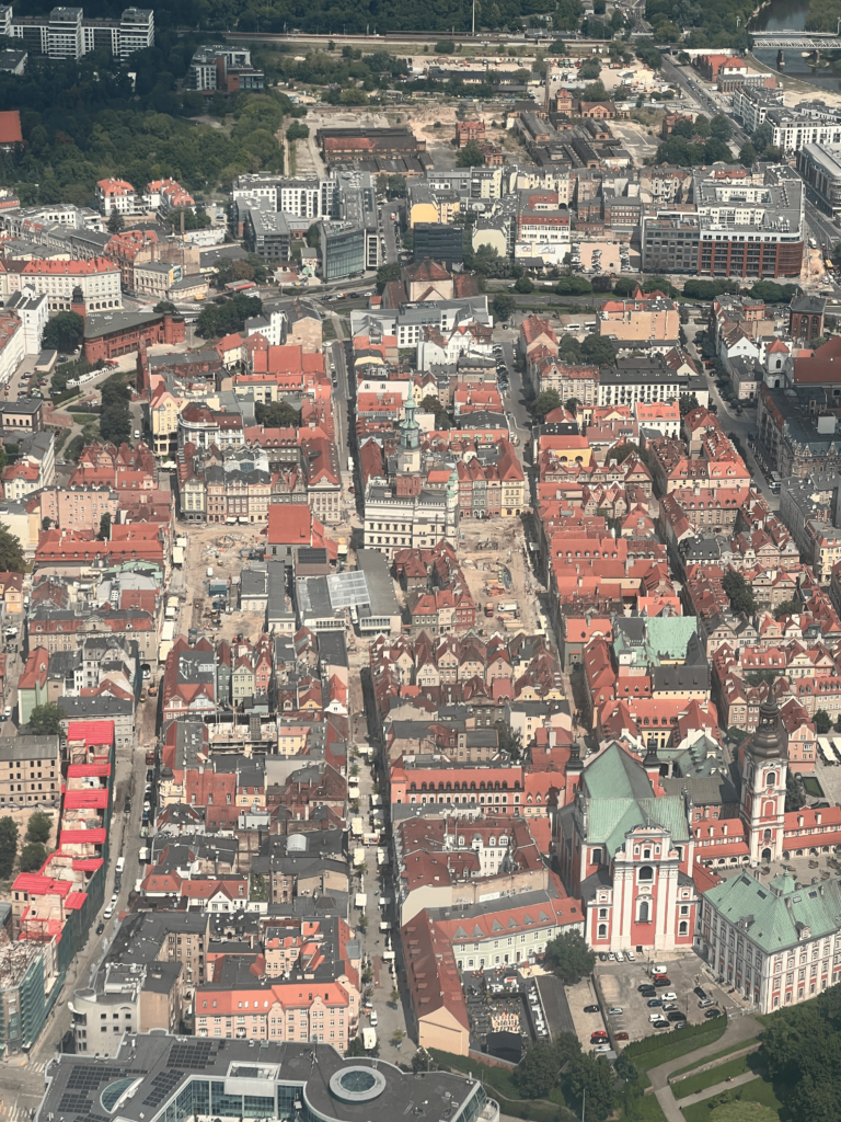 Poznan from Above STARY RYNEK