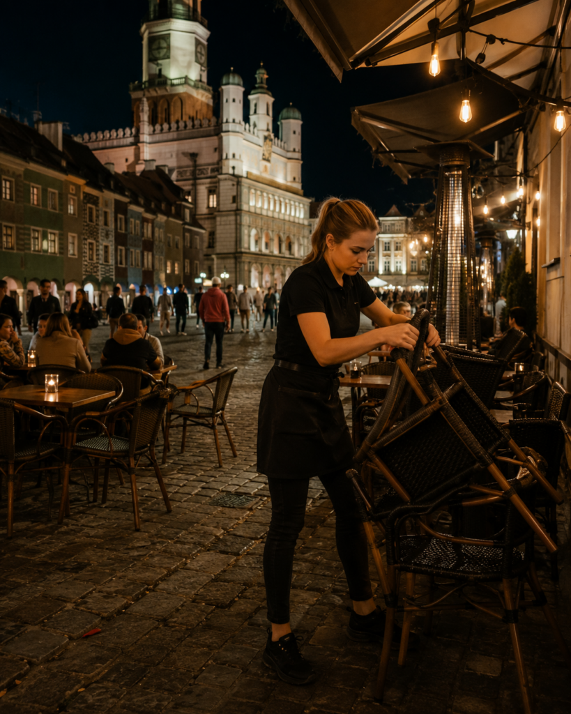 The People Who Keeps Poznań Running at Night