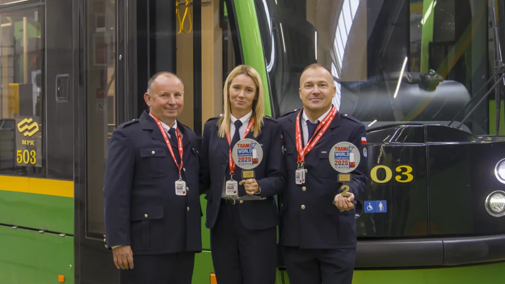 Poznań Tram Drivers Crowned World Vice-Champions in 2025!