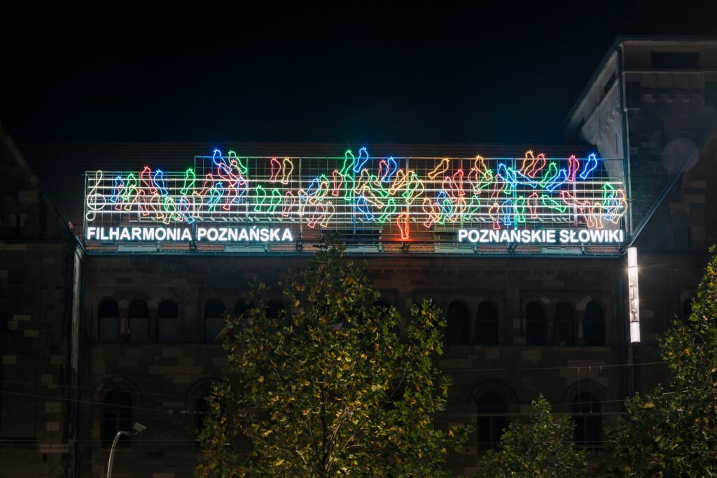 Poznańskie Słowiki neon