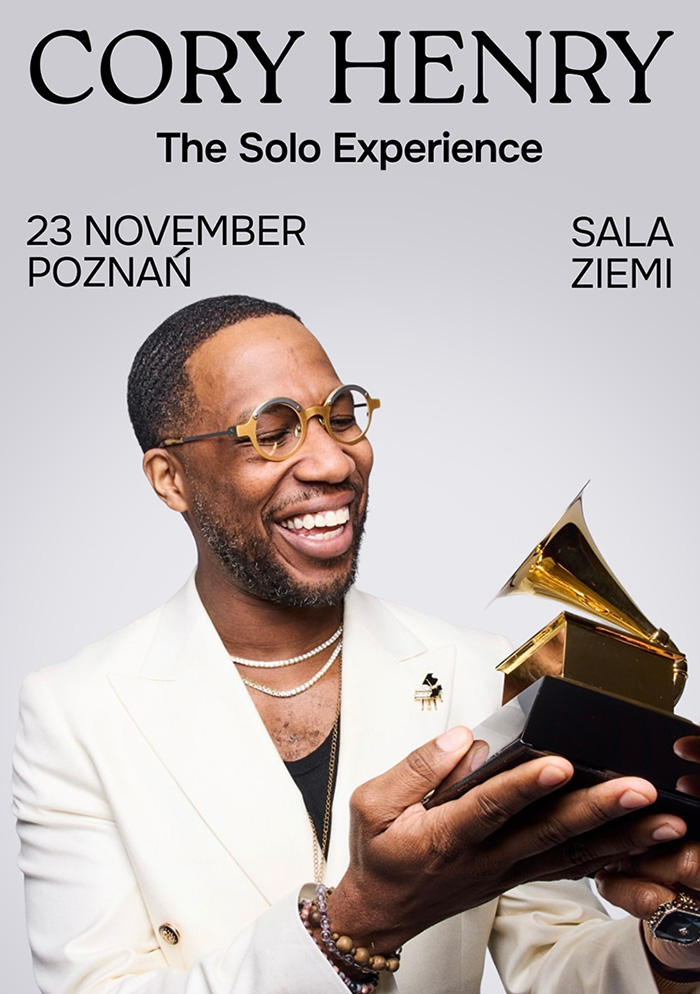 Cory Henry – “The Solo Experience” in Poznań!