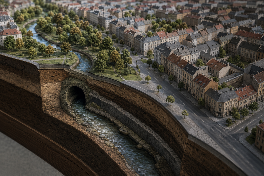 Poznań’s Underground Rivers: The Hidden History Flowing Beneath the City